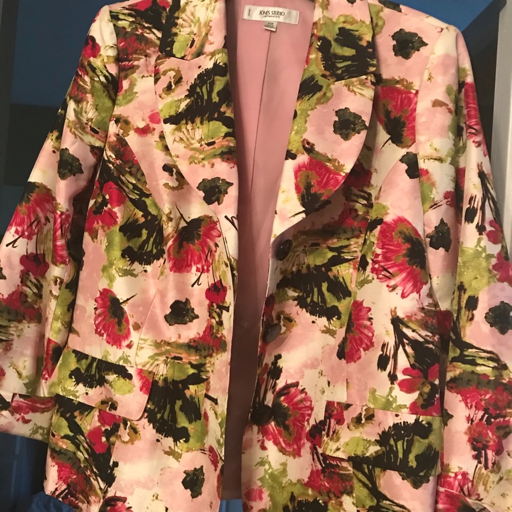 Flowered Jacket
